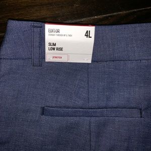 NWT Express Low Rise Editor Pants